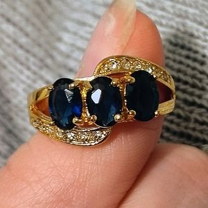 Vintage 10kt gold ring sz 8